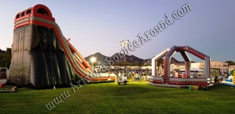 Phoenix, Huge inflatable slide rental in Arizona, giant inflatable slide rental, Rent the Edge Slide 